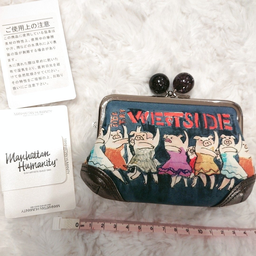 Manhattaner's - 新品 久下貴史 豚 がま口ポーチ 財布 ポスト Manhattaner's - 新品 久下貴史 豚 がま口ポーチ 財布 ポスト