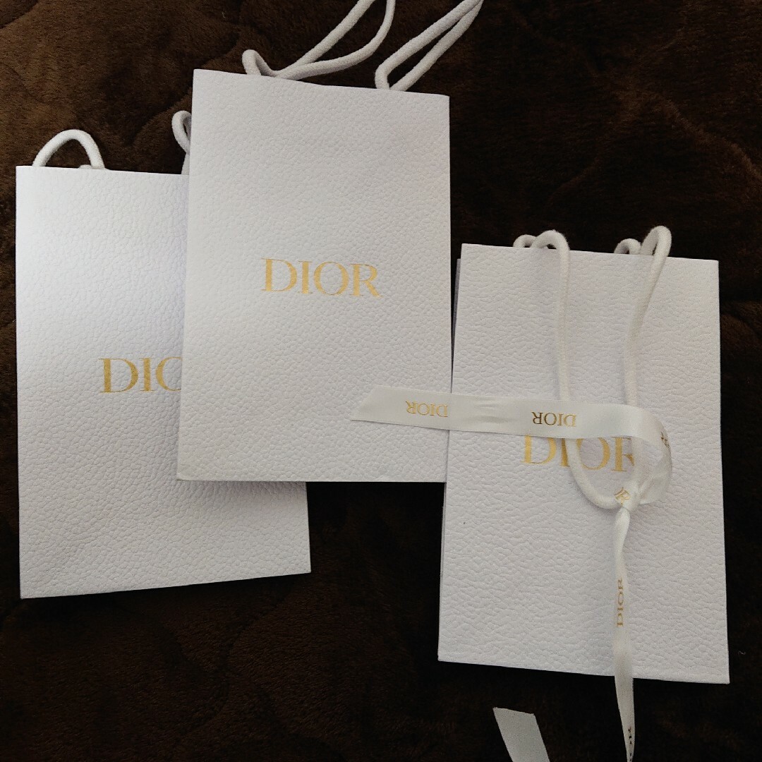 Dior(ディオール)の【新品】ディオールショッパー 3セット レディースのバッグ(ショップ袋)の商品写真