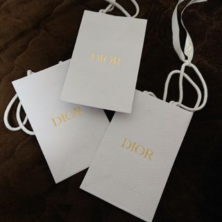 ディオール(Dior)の【新品】ディオールショッパー 3セット(ショップ袋)