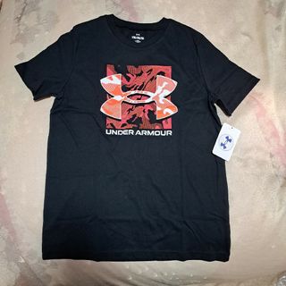 UNDER ARMOUR - アンダーアーマー キッズTシャツ 黒 160