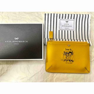 アニヤハインドマーチ(ANYA HINDMARCH)の☆未使用品☆ANYA HINDMARCHポーチケース(ポーチ)