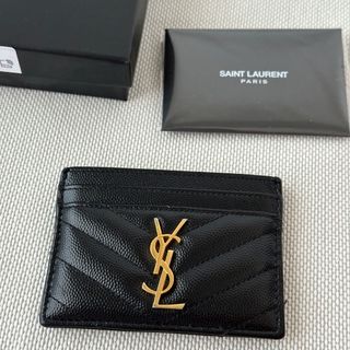 イヴサンローラン(Yves Saint Laurent)の《正規品》イブサンローラン　カードケース(パスケース/IDカードホルダー)