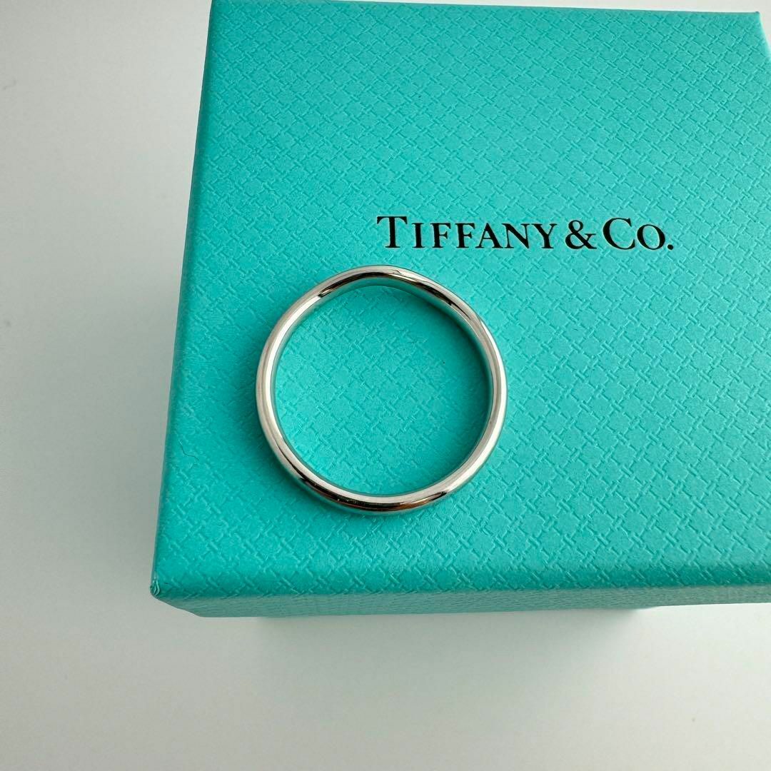 Tiffany & Co.(ティファニー)のティファニー エルサペレッティ カーブドバンドリング プラチナ 3mm 21号 メンズのアクセサリー(リング(指輪))の商品写真