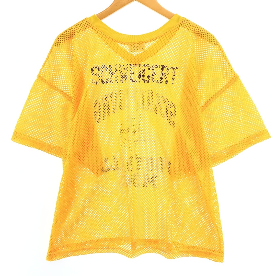 古着 CHAMPRO Vネック メッシュ ゲームシャツ メンズXL /eaa413995 メンズのトップス(Tシャツ/カットソー(半袖/袖なし))の商品写真
