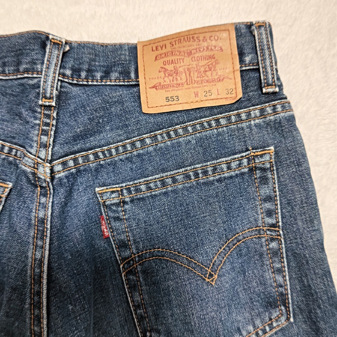 Levi's(リーバイス)のリーバイス　90年代 　廃盤品　レトロ　かわいい　553 レディースのパンツ(デニム/ジーンズ)の商品写真