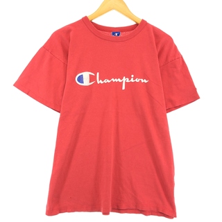 チャンピオン(Champion)の古着 90年代 チャンピオン Champion ロゴTシャツ USA製 メンズXL ヴィンテージ /eaa430182(Tシャツ/カットソー(半袖/袖なし))