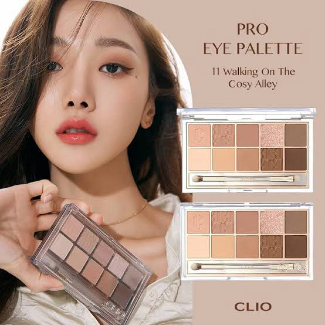 CLIO(クリオ)のCLIO クリオ プロアイパレット11 ウォーキングオンコージーアレイ コスメ/美容のベースメイク/化粧品(アイシャドウ)の商品写真