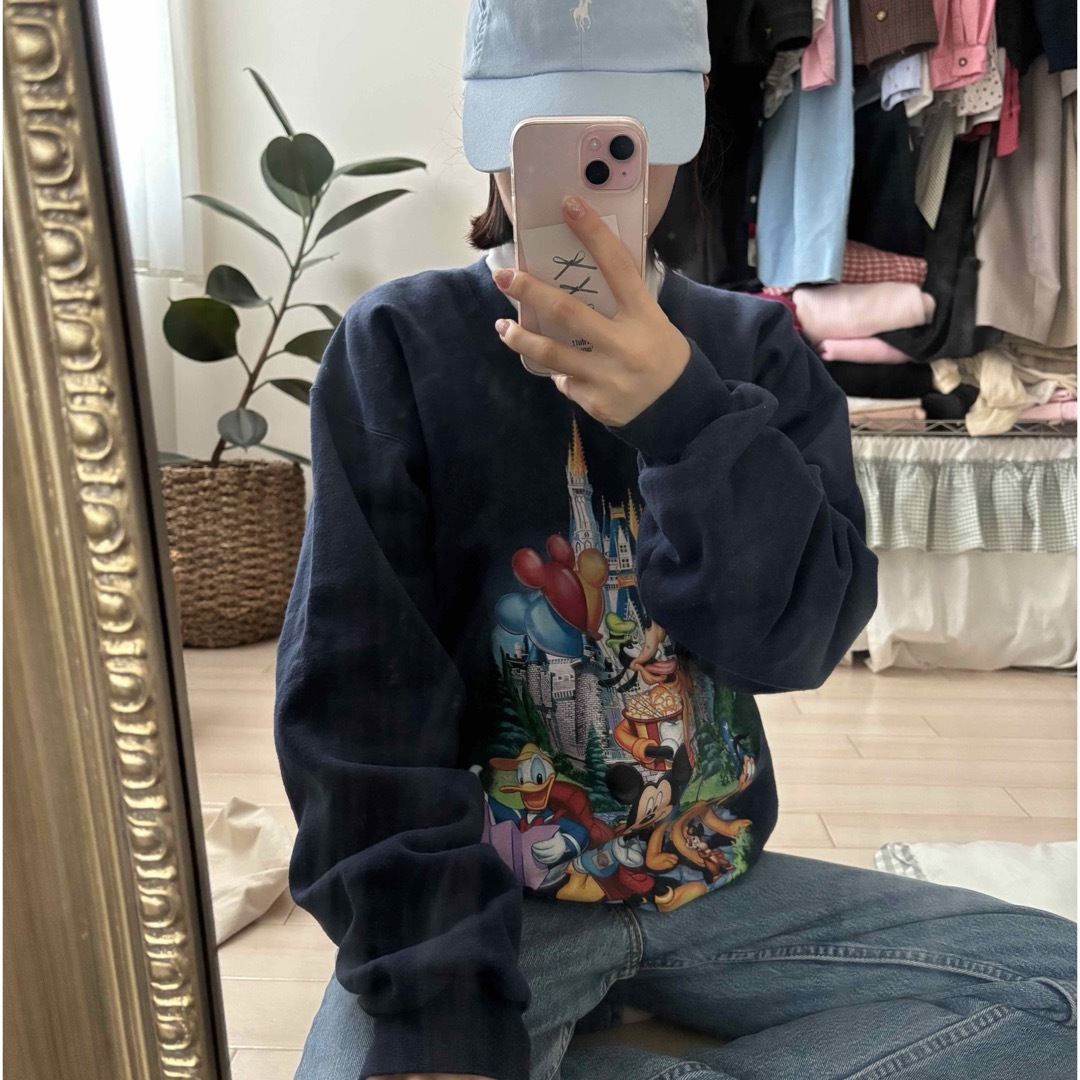 Vintage disney sweat レディースのトップス(トレーナー/スウェット)の商品写真