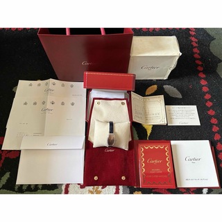 カルティエ(Cartier)のCartier 18K WHITE GOLD TONNEAU WATCH 完品(腕時計)