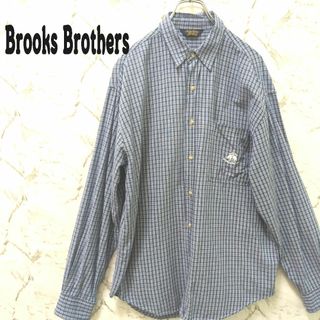 Brooks Brothers - BROOKS BROTHERS シャツ 刺繍ロゴ ブルックスブラザーズ