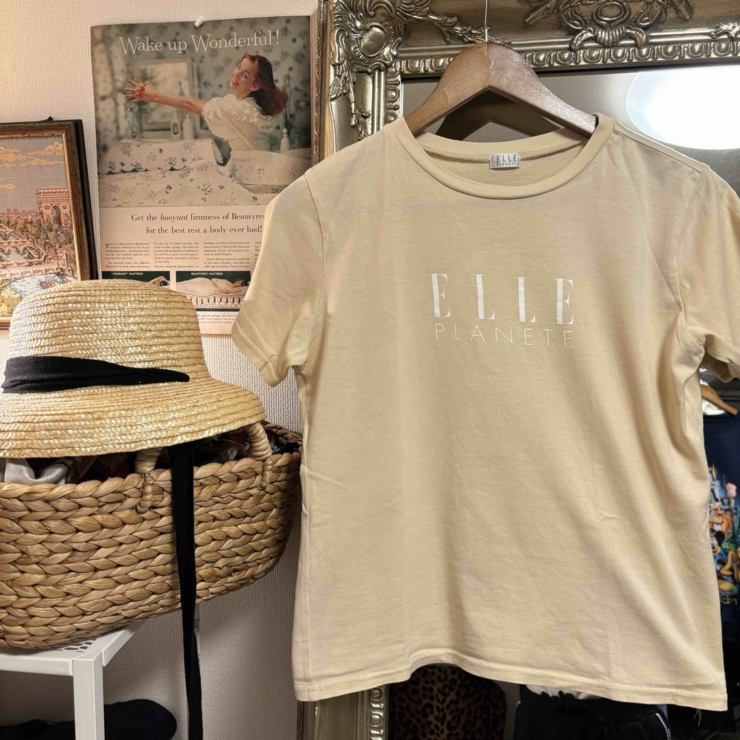 ELLE tops レディースのトップス(Tシャツ(半袖/袖なし))の商品写真