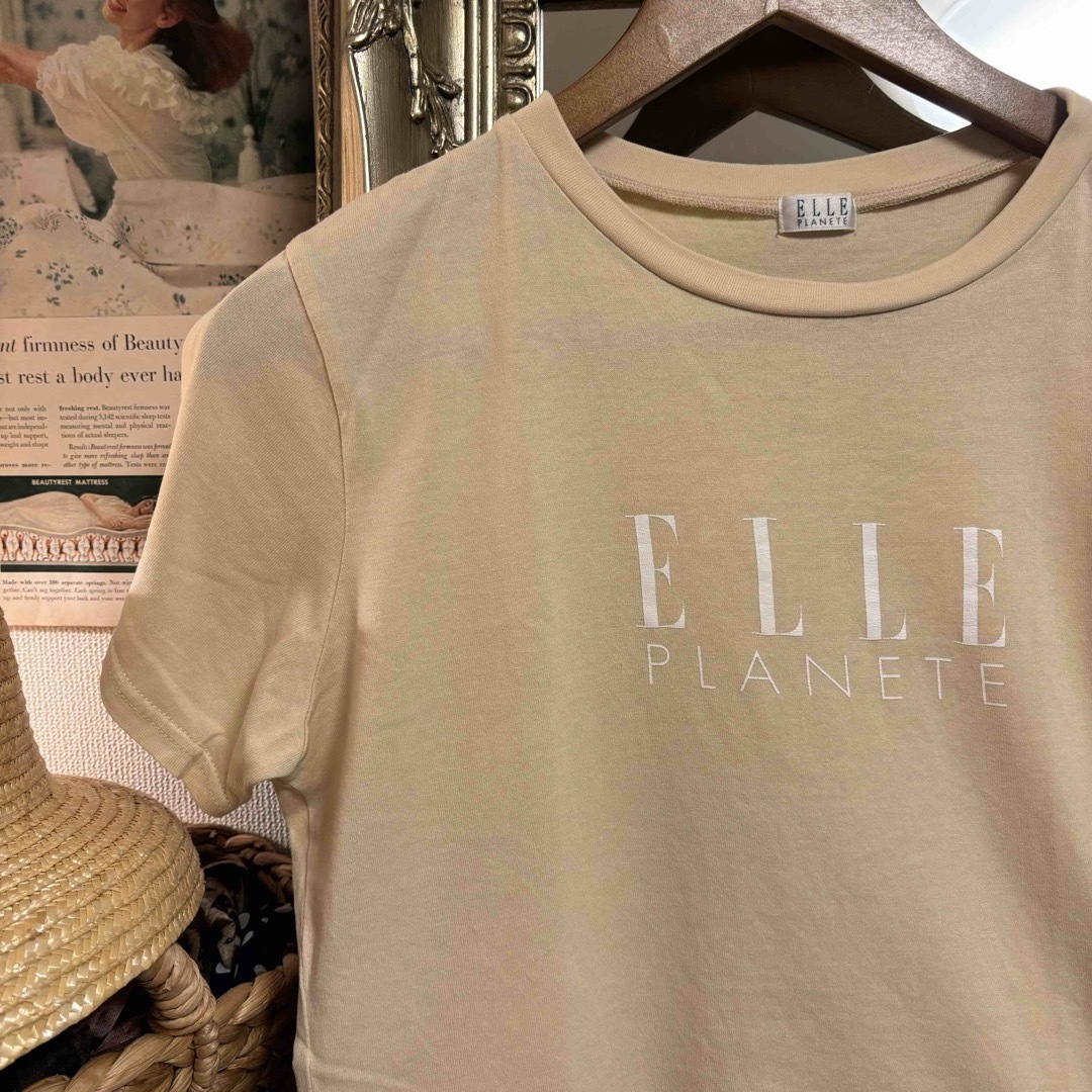 ELLE tops レディースのトップス(Tシャツ(半袖/袖なし))の商品写真