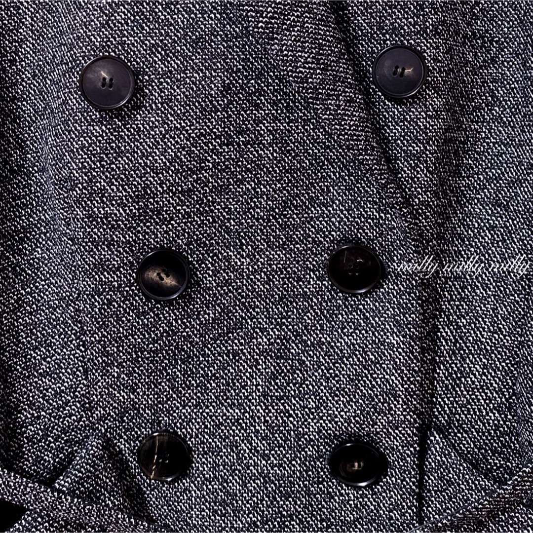 Christian Dior - 【Christian Dior】ツイードジレワンピースの Christian Dior - 【Christian Dior】ツイードジレワンピースの