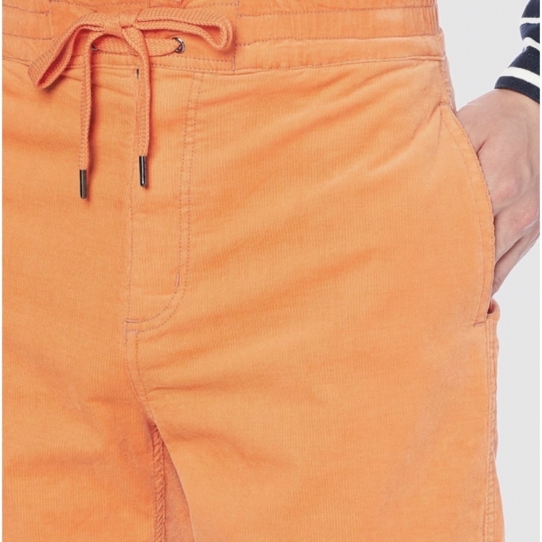OCEAN PACIFIC(オーシャンパシフィック)のオーシャンパシフィック　メンズ　オレンジ　Mサイズ　コーデュロイハーフパンツ メンズのパンツ(ショートパンツ)の商品写真