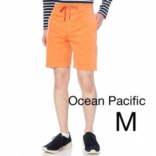 オーシャンパシフィック(OCEAN PACIFIC)のオーシャンパシフィック　メンズ　オレンジ　Mサイズ　コーデュロイハーフパンツ(ショートパンツ)