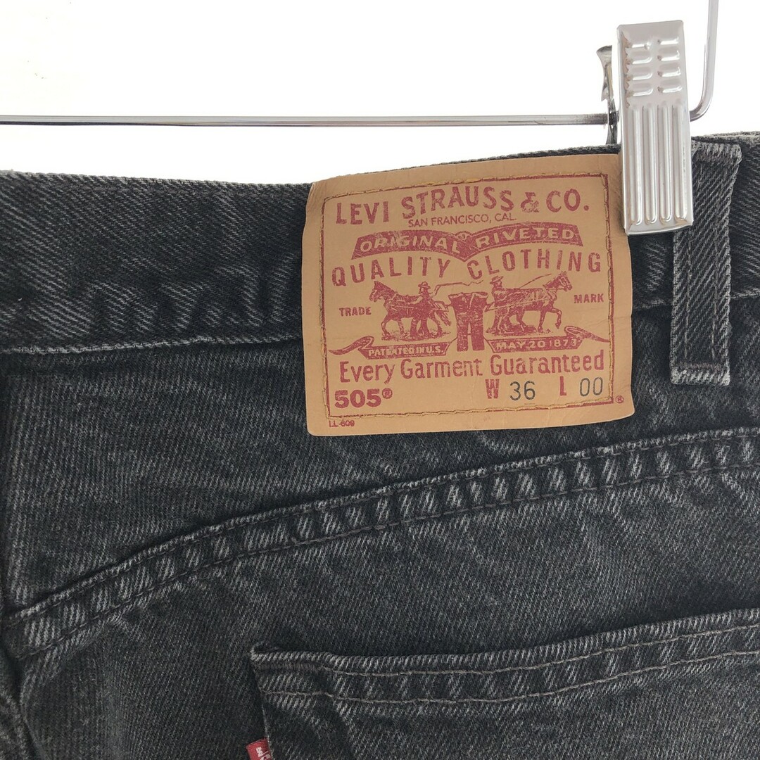 Levi's(リーバイス)の古着 90年代 リーバイス Levi's 505 REGULAR FIT デニムショーツ ショートパンツ メンズw36 ヴィンテージ /eaa382654 メンズのパンツ(ショートパンツ)の商品写真