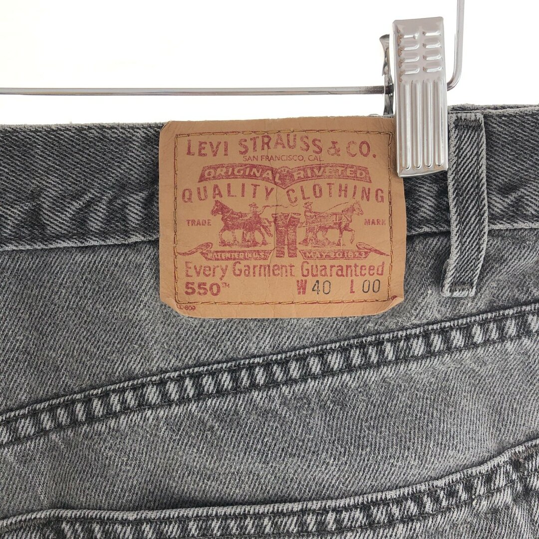 Levi's(リーバイス)の古着 00年代 リーバイス Levi's 550 RELAXED FIT デニムショーツ ハーフパンツ メンズw39 /eaa382656 メンズのパンツ(ショートパンツ)の商品写真