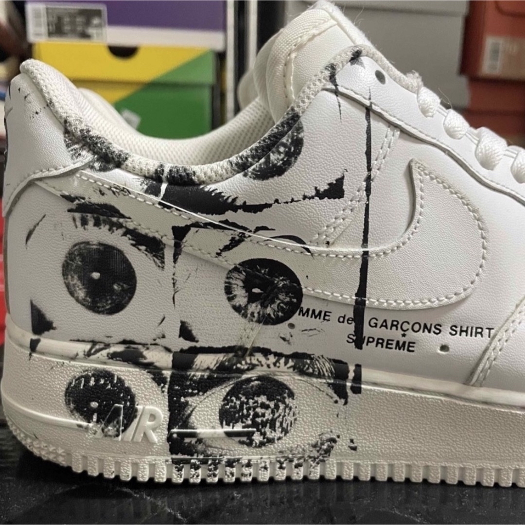 Supreme(シュプリーム)のNIKE airforce 1 supreme コムデギャルソン　27センチ メンズの靴/シューズ(スニーカー)の商品写真