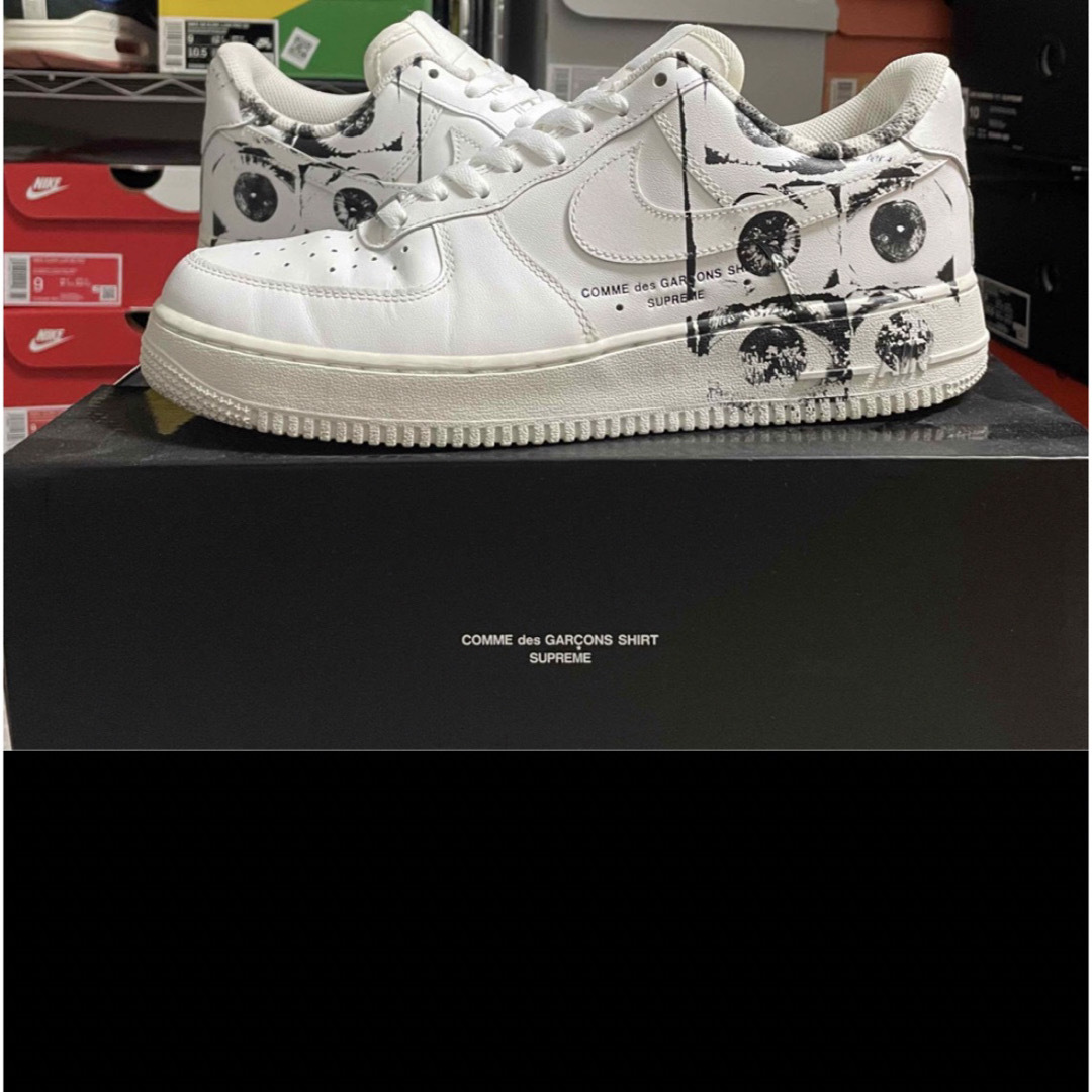 Supreme(シュプリーム)のNIKE airforce 1 supreme コムデギャルソン　27センチ メンズの靴/シューズ(スニーカー)の商品写真