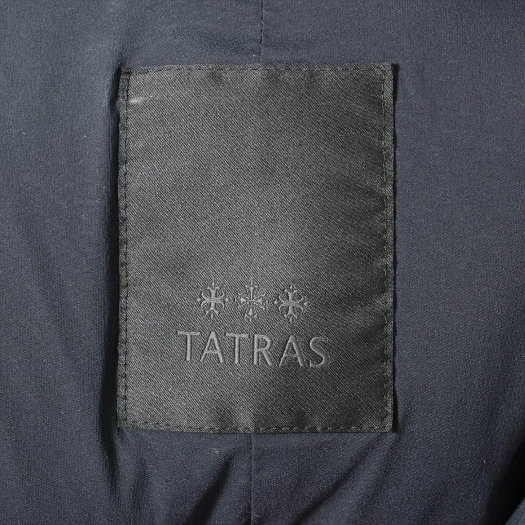 TATRAS(タトラス)の美品 TATRAS タトラス ナイロン ダウンジャケット ダウンコート 01 黒 レディースのジャケット/アウター(ダウンコート)の商品写真