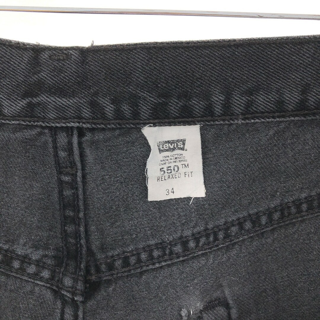 Levi's(リーバイス)の古着 00年代 リーバイス Levi's 550 RELAXED FIT デニムショーツ ショートパンツ メンズw33 /eaa382361 メンズのパンツ(ショートパンツ)の商品写真