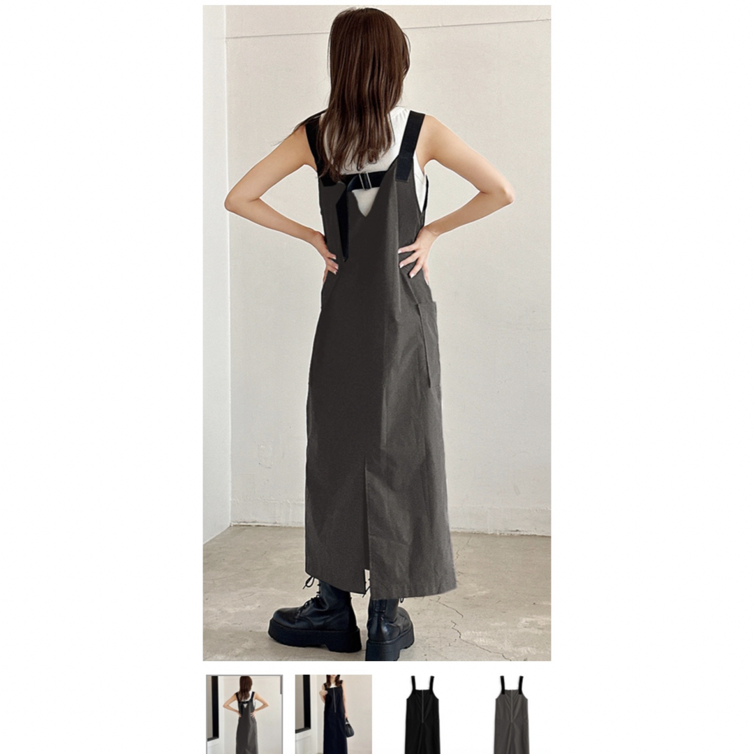 GRL(グレイル)の【GRL】ナロージャンパースカート レディースのスカート(ロングスカート)の商品写真