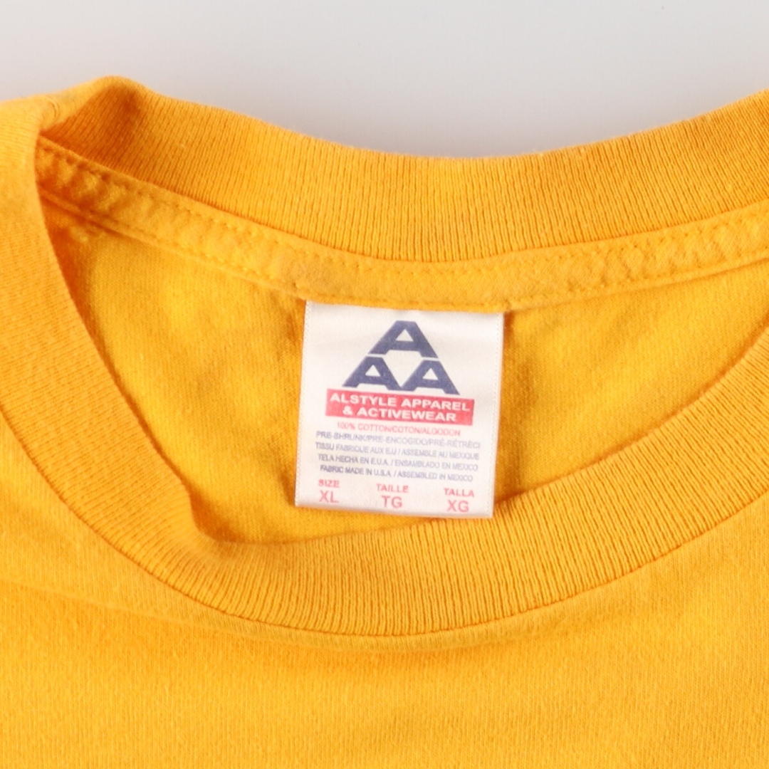 古着 90年代 ALSTYLE APPARELandACTIVEWEAR SNOOPY スヌーピー チャーリーブラウン プリントTシャツ メンズXL /eaa435508 メンズのトップス(Tシャツ/カットソー(半袖/袖なし))の商品写真
