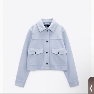 ザラ(ZARA)のZARA ソフトショートジャケット　Sサイズ(その他)