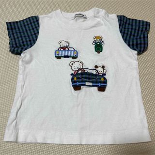 ファミリア(familiar)のファミリア Tシャツ 2023年度購入 ファミリアチェック 男の子 女の子(Tシャツ/カットソー)