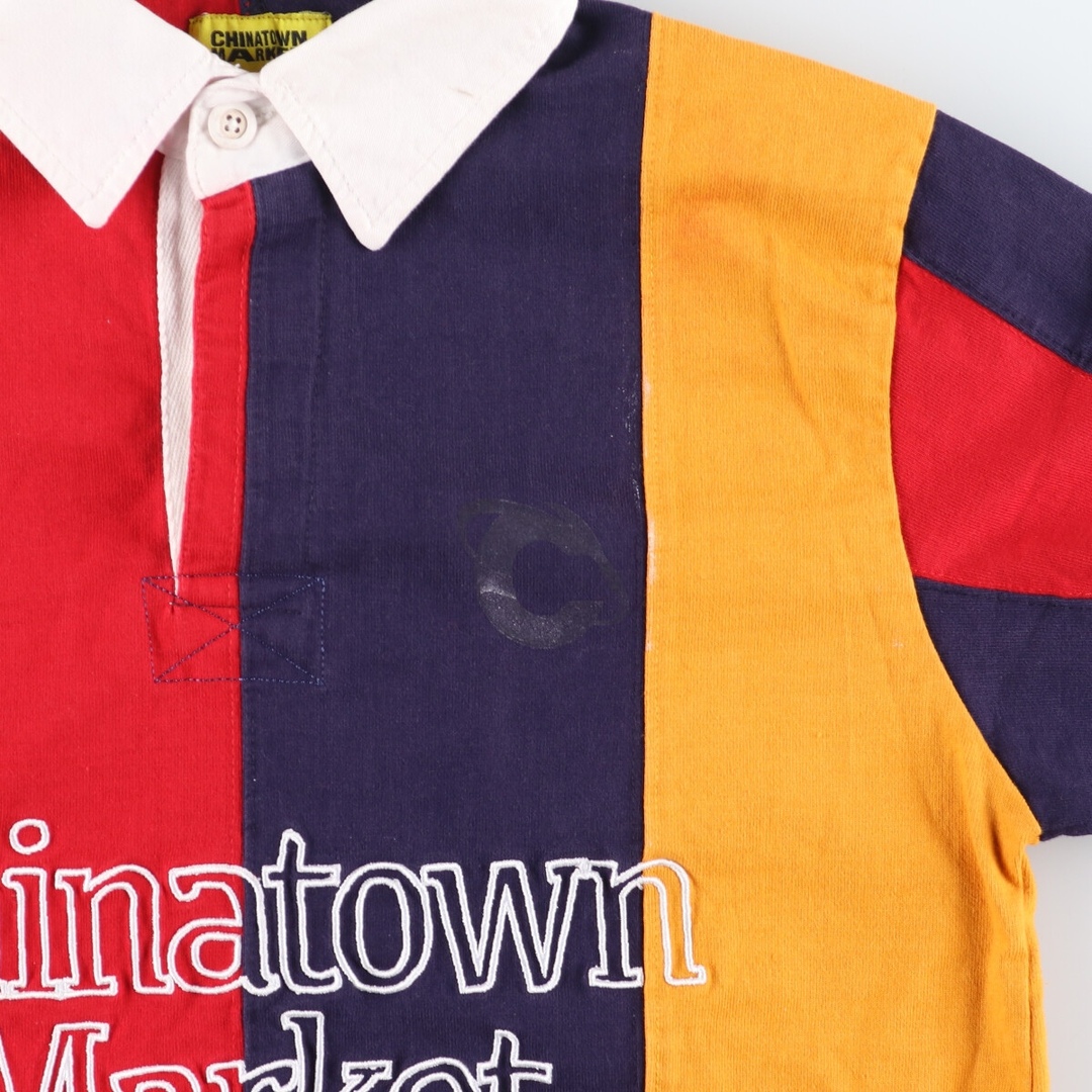 古着 チャイナタウンマーケット CHINATOWN MARKET 長袖 ラガーシャツ メンズM /eaa430257 メンズのトップス(シャツ)の商品写真
