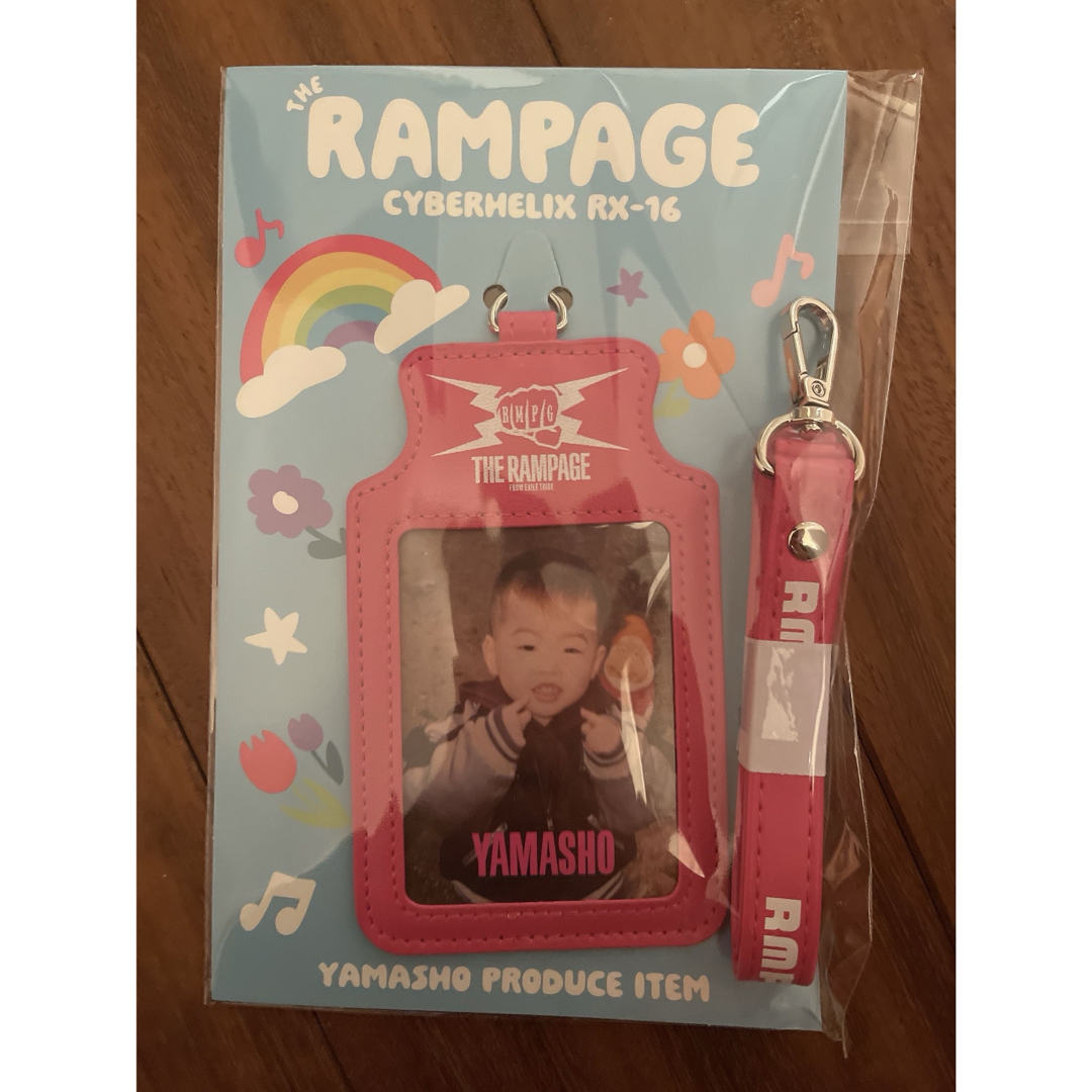 THE RAMPAGE(ザランページ)のRAMPAGE 山本彰吾 メンプロ produce momo STRAP エンタメ/ホビーのタレントグッズ(ミュージシャン)の商品写真