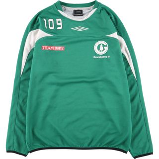 UMBRO - 古着 アンブロ UMBRO GRANSHOLMS グランホルムスIF サッカーユニフォーム ゲームシャツ メンズL /eaa430442