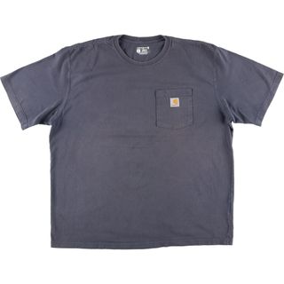 カーハート(carhartt)の古着 カーハート Carhartt Loose Fit 半袖 ワンポイントロゴポケットTシャツ メンズXL /eaa436388(Tシャツ/カットソー(半袖/袖なし))