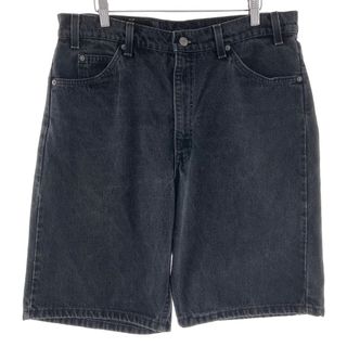 リーバイス(Levi's)の古着 90年代 リーバイス Levi's 550 RELAXED FIT デニムショーツ ハーフパンツ USA製 メンズw35 ヴィンテージ /eaa382625(ショートパンツ)