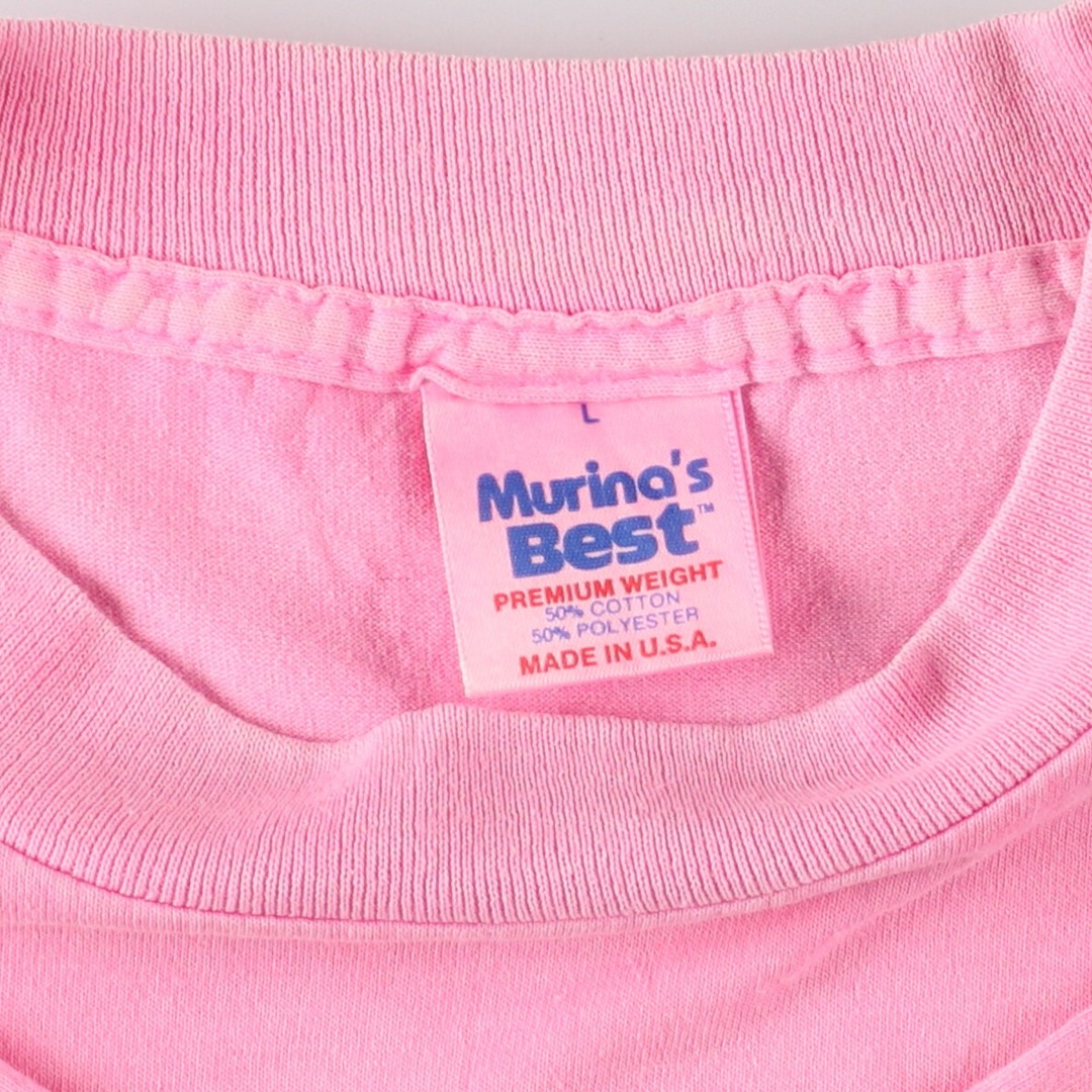 古着 ~90年代 MURINA'S BEST プリントTシャツ USA製 メンズL ヴィンテージ /eaa433591 メンズのトップス(Tシャツ/カットソー(半袖/袖なし))の商品写真