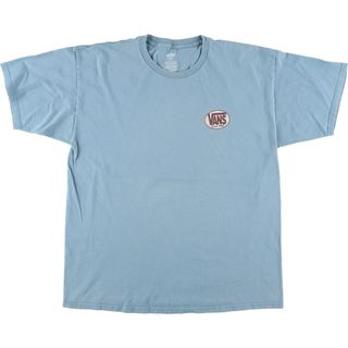 ヴァンズ(VANS)の古着 バンズ VANS 半袖 ロゴTシャツ メンズXL /eaa436396(Tシャツ/カットソー(半袖/袖なし))