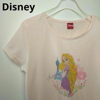 ラプンツェル　ピンク　半袖　Tシャツ　M　160　ディズニープリンセス　ハニーズ