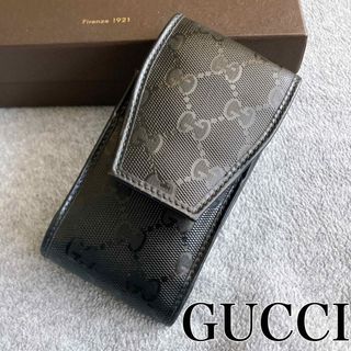 Gucci - 【状態良好】グッチ  GGインプリメ  レザー シガレットケース