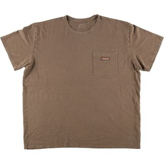 古着 パタゴニア Patagonia 半袖 ワンポイントロゴポケットTシャツ メンズXXL /eaa438785