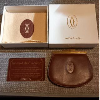 Cartier - カルティエコインケース　マストライン　がま口コインケース