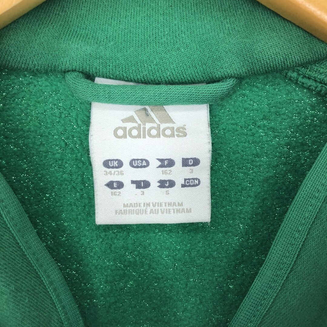 adidas(アディダス)の古着 アディダス adidas トレフォイルロゴ ハーフジップスウェットシャツ トレーナー メンズS /eaa436772 メンズのトップス(スウェット)の商品写真