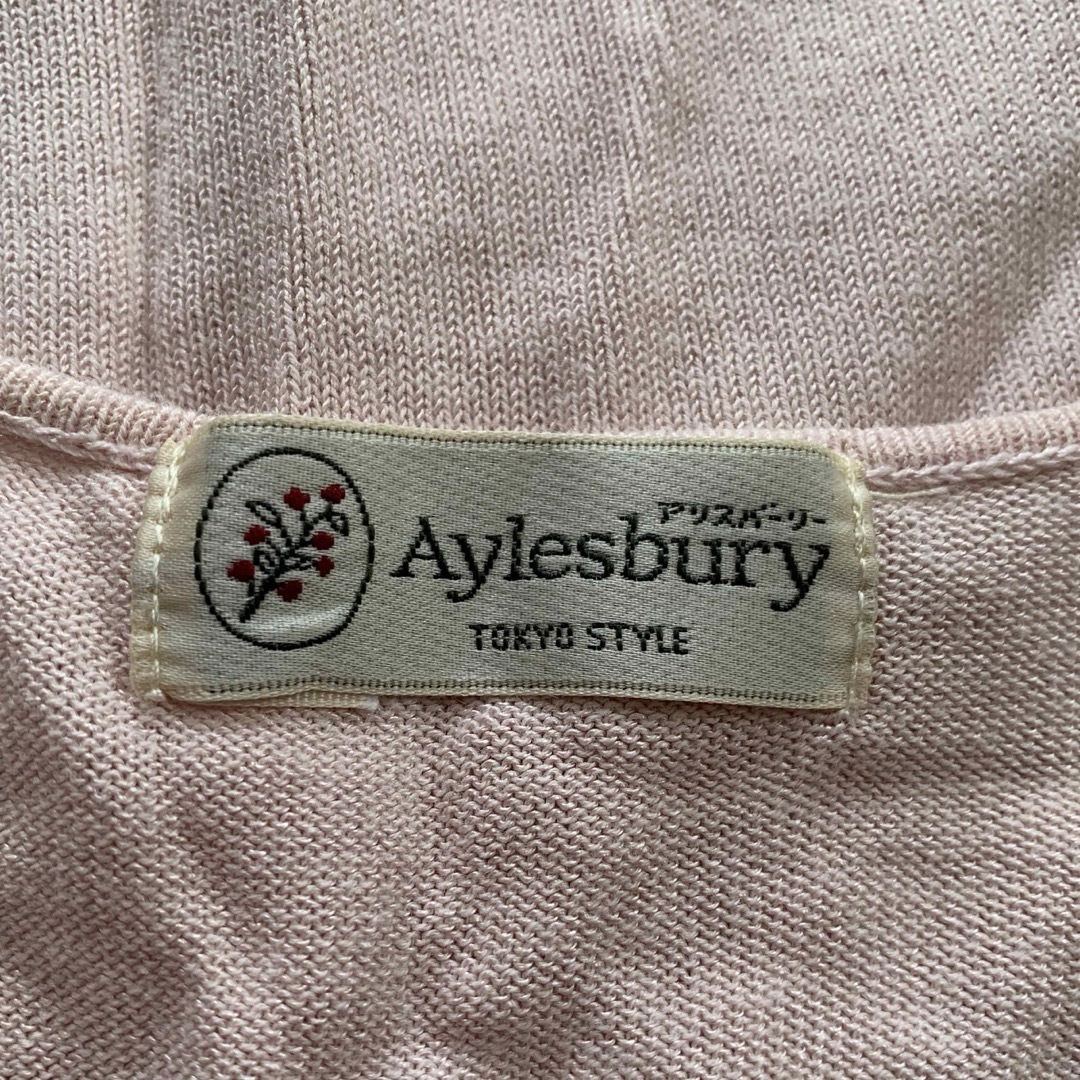 Aylesbury(アリスバーリー)のサイズL 半袖カットソー Aylesbury ピンク レディースのトップス(カットソー(半袖/袖なし))の商品写真