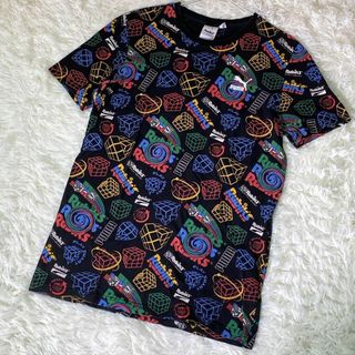 リーボック(Reebok)の希少品　PUMA プーマ ルービックキューブ　Tシャツ　トップス　総柄　完売品(Tシャツ/カットソー(半袖/袖なし))