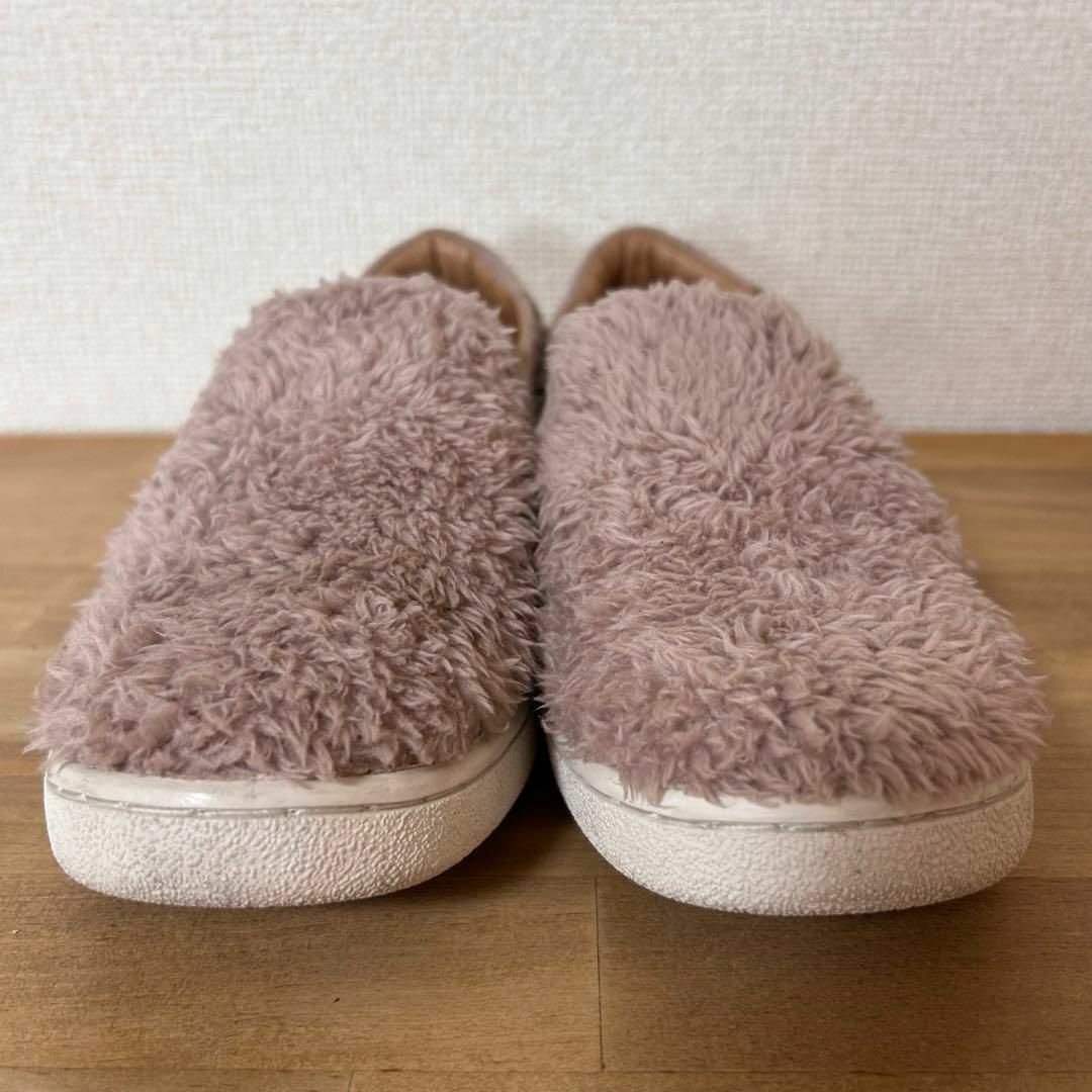 美品　UGG アグ　ボアスリッポン　スリップオン　23cm ピンク　スニーカー