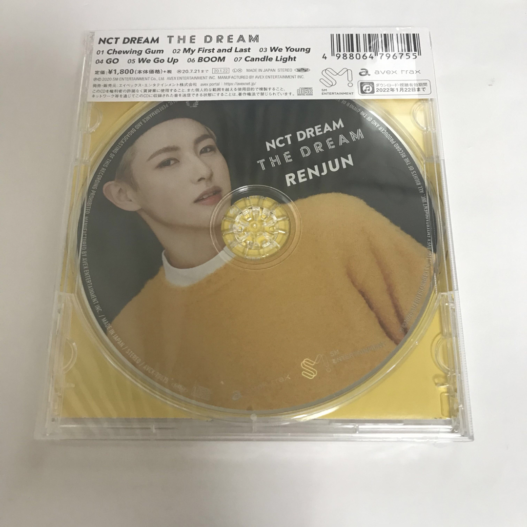 NCT(エヌシーティー)のTHE DREAM＜初回生産限定盤　ロンジュンver.＞ NCT DREAM エンタメ/ホビーのCD(K-POP/アジア)の商品写真