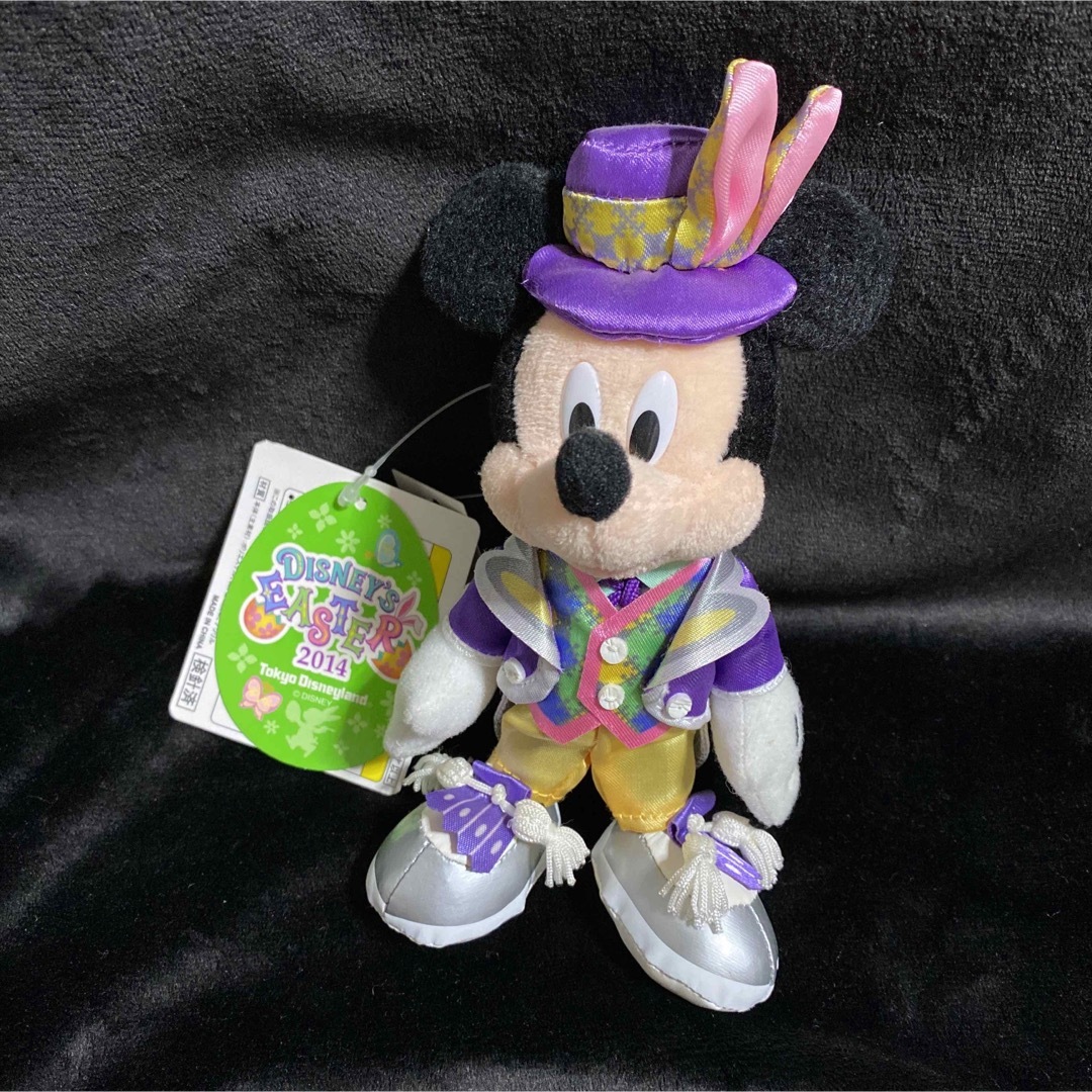 Disney(ディズニー)の新品 ディズニー イースター 2014 ぬいぐるみ ぬいば ミッキー  tdl エンタメ/ホビーのおもちゃ/ぬいぐるみ(ぬいぐるみ)の商品写真