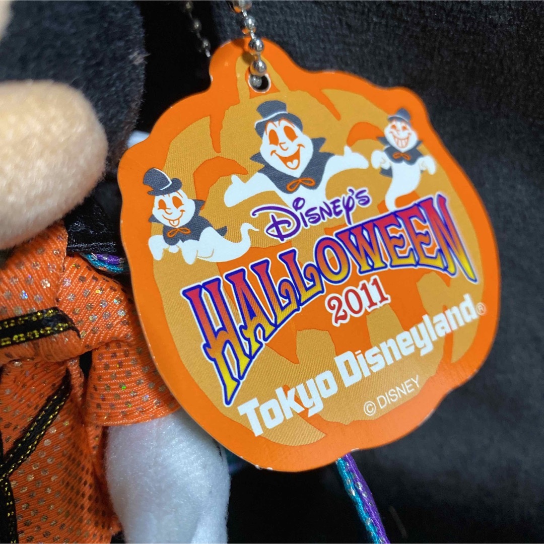 ミッキーマウス(ミッキーマウス)の新品 ディズニー ハロウィン ぬいば ぬいぐるみバッチ tdl ディズニーランド エンタメ/ホビーのおもちゃ/ぬいぐるみ(ぬいぐるみ)の商品写真