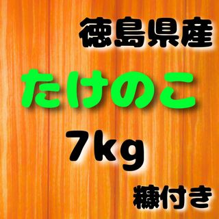 徳島県産たけのこ7kg(野菜)