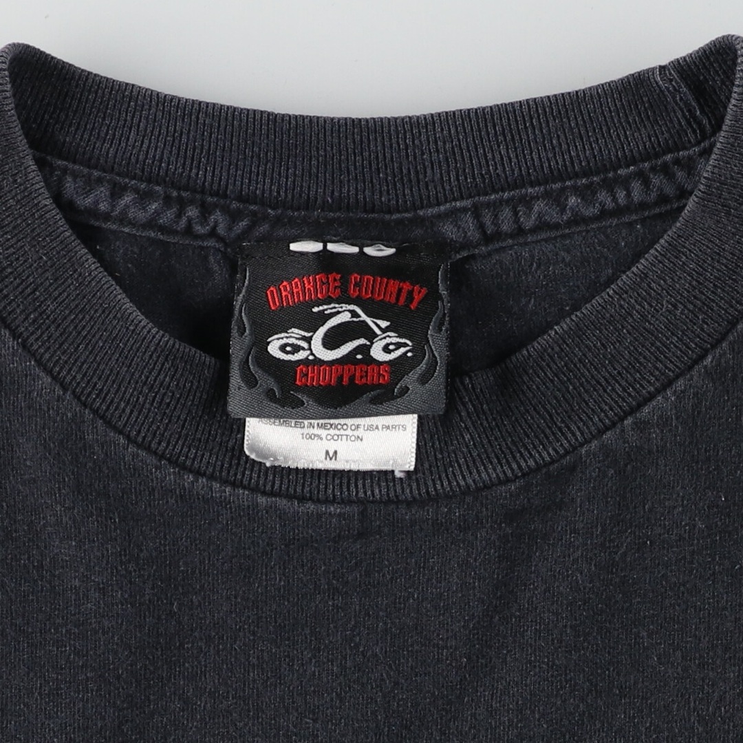 古着 ORANGE COUNTY CHOPPERS バックプリント モーターサイクル バイクTシャツ メンズM /eaa430219 メンズのトップス(Tシャツ/カットソー(半袖/袖なし))の商品写真