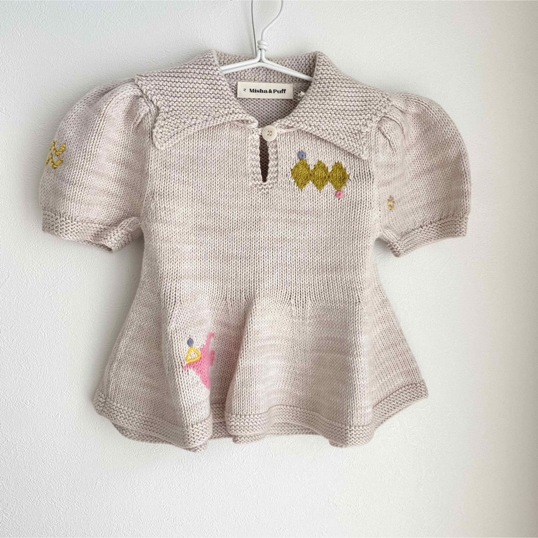 Misha & Puff(ミーシャアンドパフ)のMisha&Puff Fete Puff Top キッズ/ベビー/マタニティのキッズ服女の子用(90cm~)(ニット)の商品写真